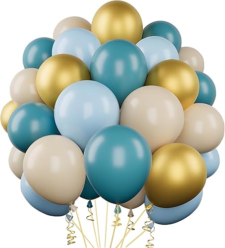 Globos de confeti dorado verde salvia, 52 piezas de guirnalda de globos verde salvia verde oliva para cumpleaños, baby shower, boda, despedida de