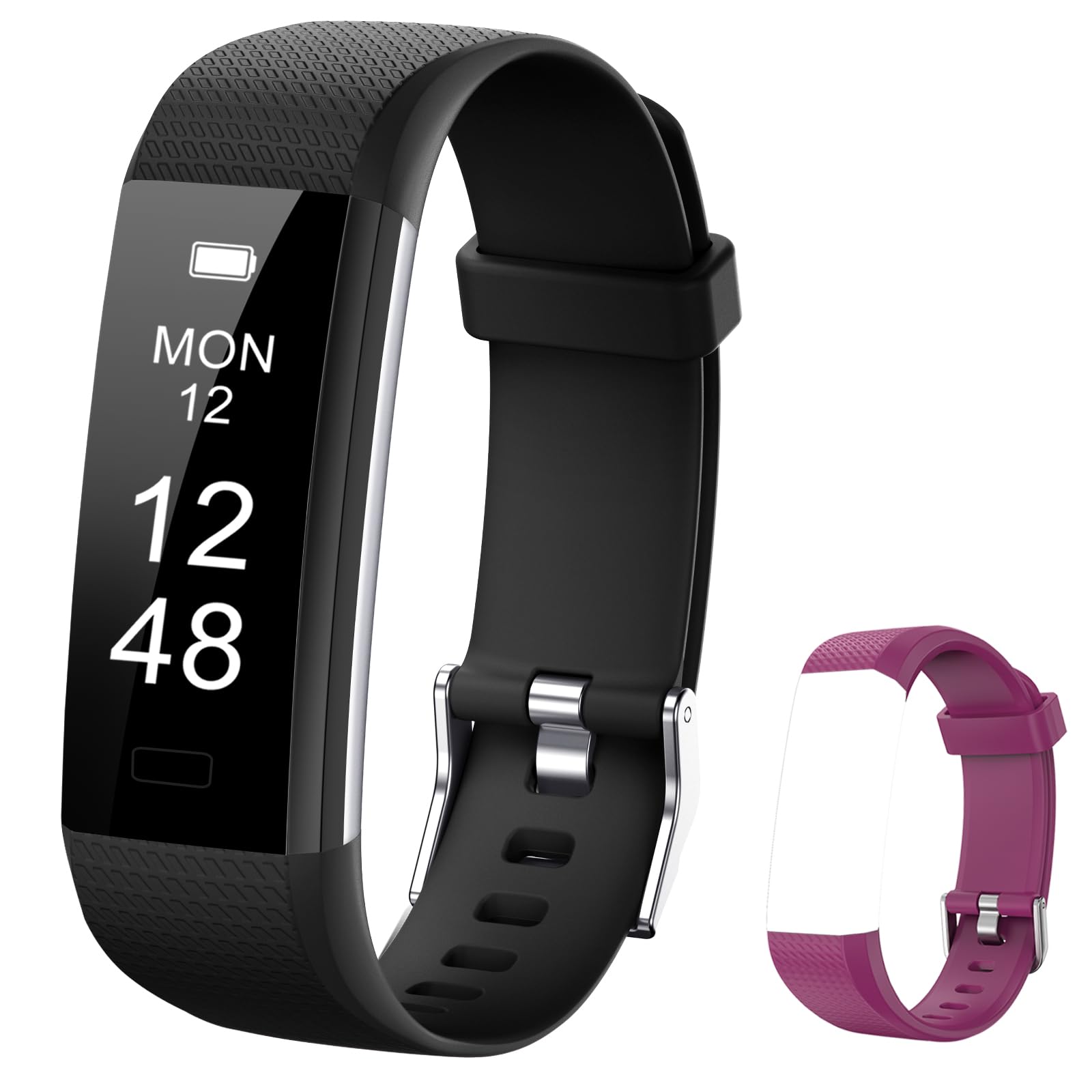 Runlio Fitness Tracker&Activity Watch, Sleep Monitor, IP67 Pedometer