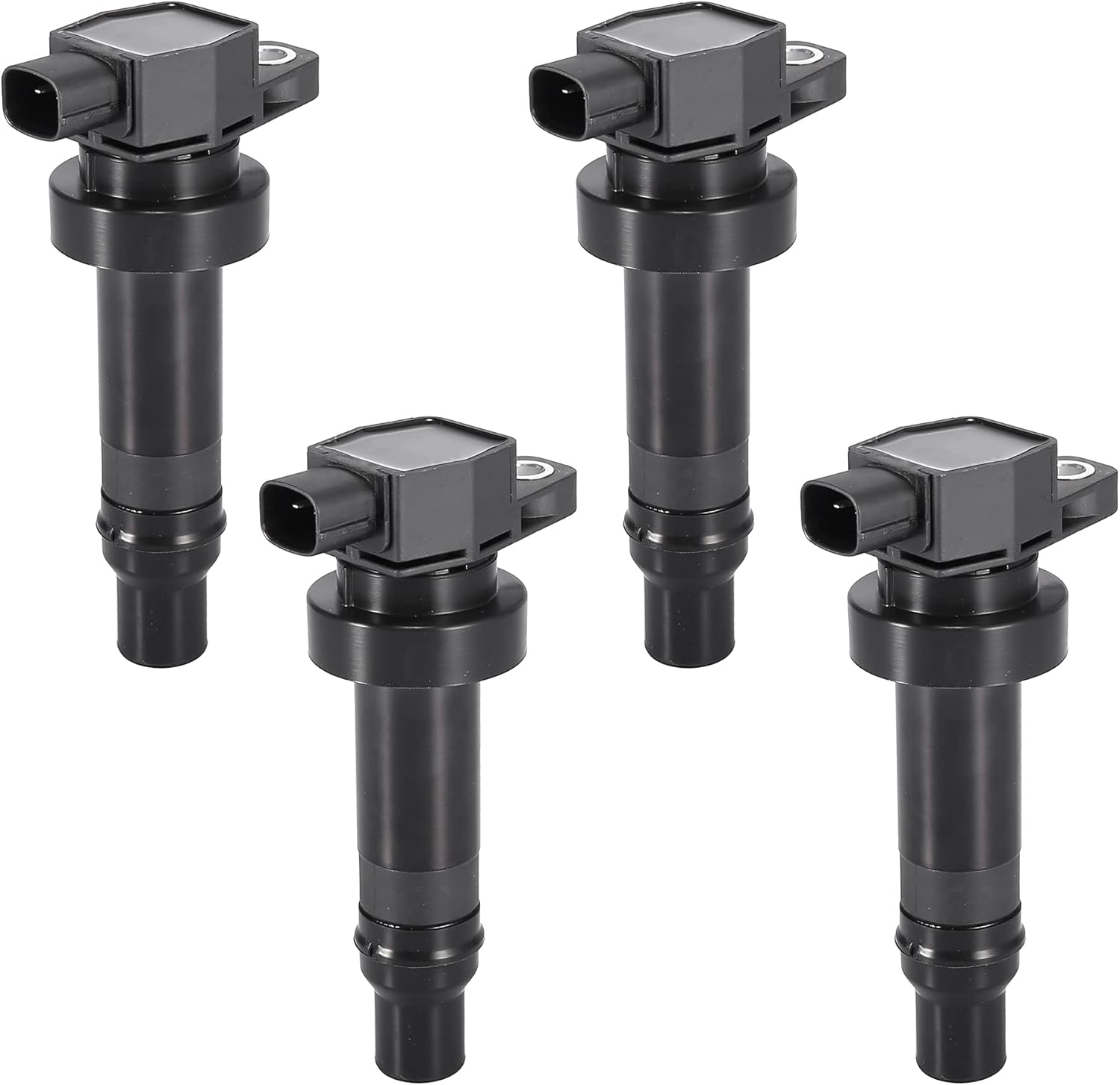 X AUTOHAUX 4pcs Car Ignition Coil Engine Ignition Coil Replacement 27301-2B010 for Hyundai for Kia Soul 2010 2011