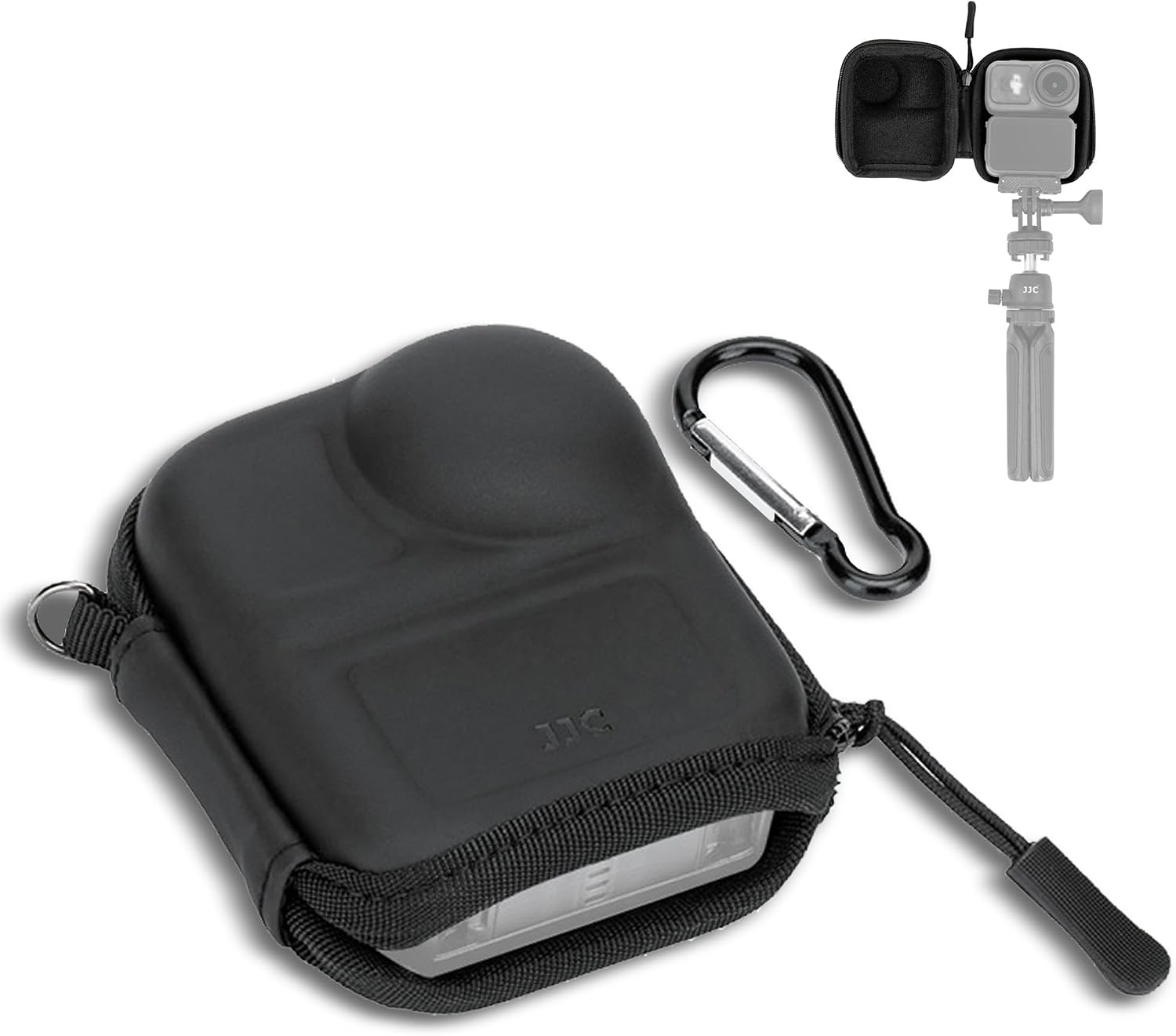 JJC Mini Carrying Case for Dji Osmo Nano & Xtra Atto,Half Zipper,Black