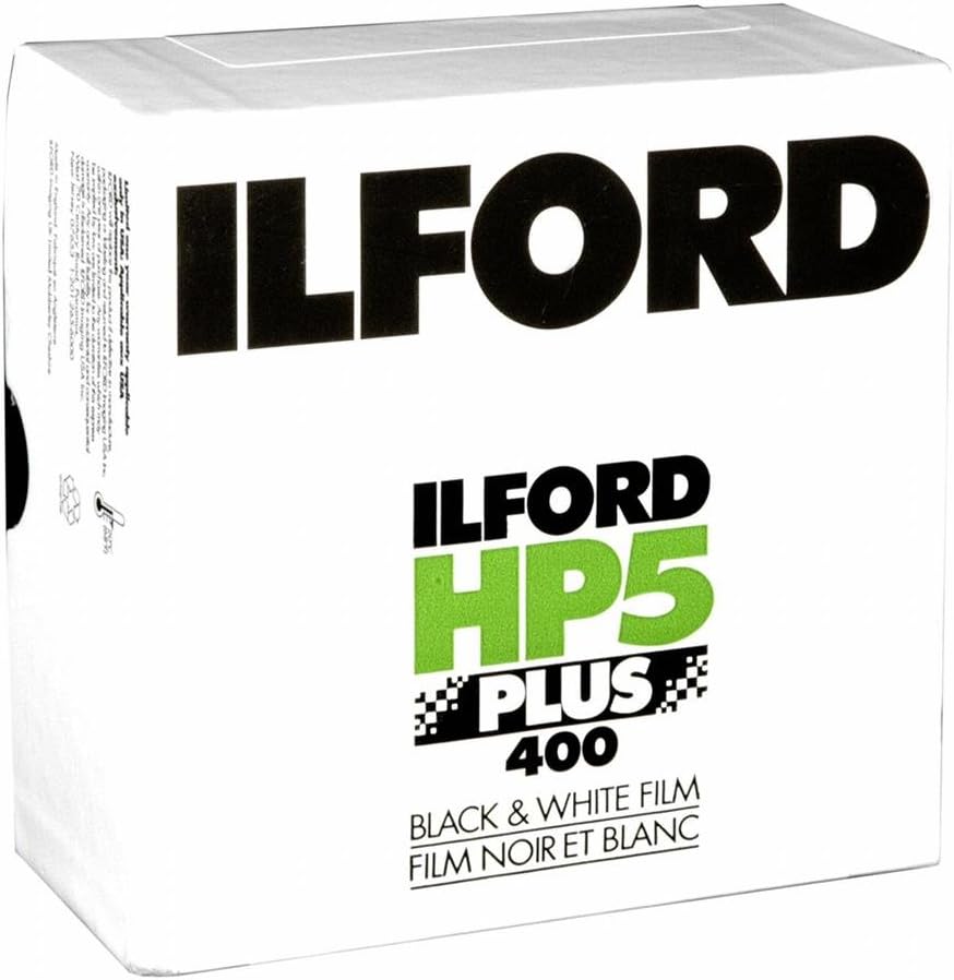 Ilford HP5 Plus Black and White Negative Film (35mm Roll Film, 100' Roll)