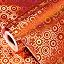 Metallic Holographic - Orange