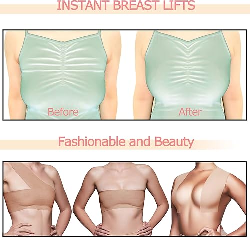 Miniatura 9 de Cinta adhesiva para levantamiento de senos y moda, cinta de levantamiento de senos con cubierta de pezones, cinta adhesiva para levantamiento de