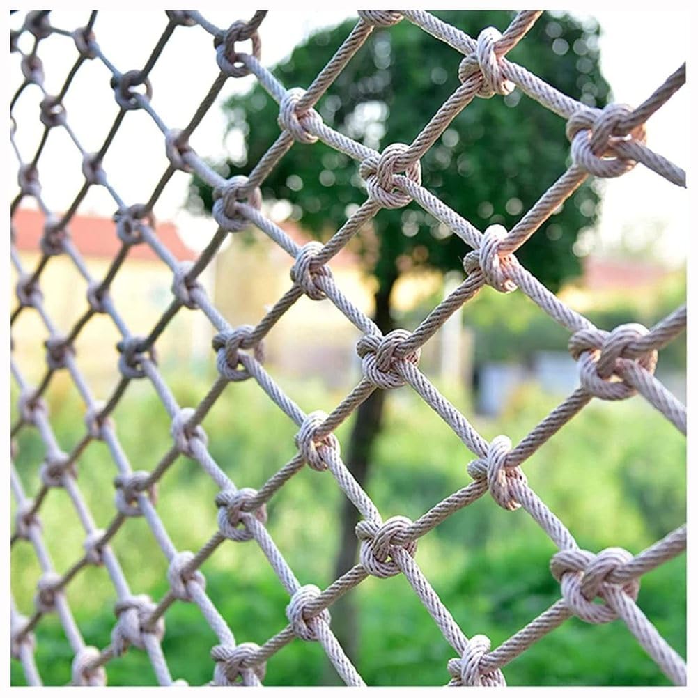 Scaletta da arrampicata, resistente rete di sicurezza per giochi al chiuso e all'aperto, casa sull'albero e giardino, attrezzatura da arrampicata da 1 x 2 m, per divertimento attivo e avventura