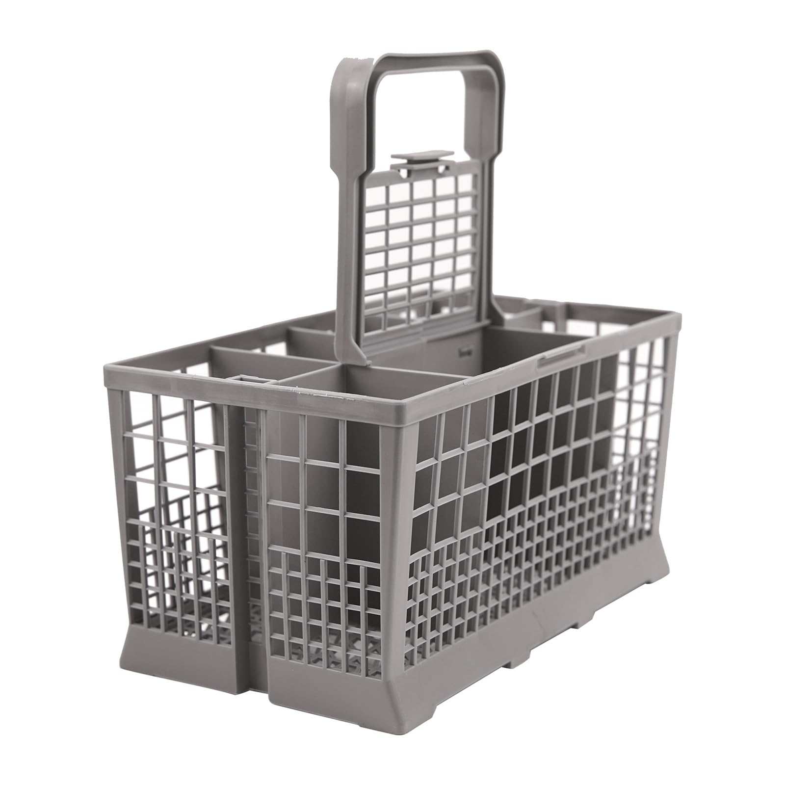 Uoaesr Grey Universal Dishwasher Basket, Cutlery Basket Dishwasher Replacement For Bosch Whirlpool Kenmore Maytag Kitchenaid, Top Rack Utensil Holder For Spoons Forks & Large Utensils,