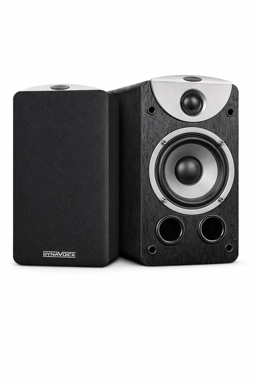 Dynavoice Magic S-4 Negro – Pareja Altavoces de Estantería Hi-Fi 2 Vías con Woofer 4″ y Tweeter 1″ – 90 dB Alta Sensibilidad – 100 W Máx – 4-8 Ohm – Sonido Estéreo Cableado – NO Bluetooth.
