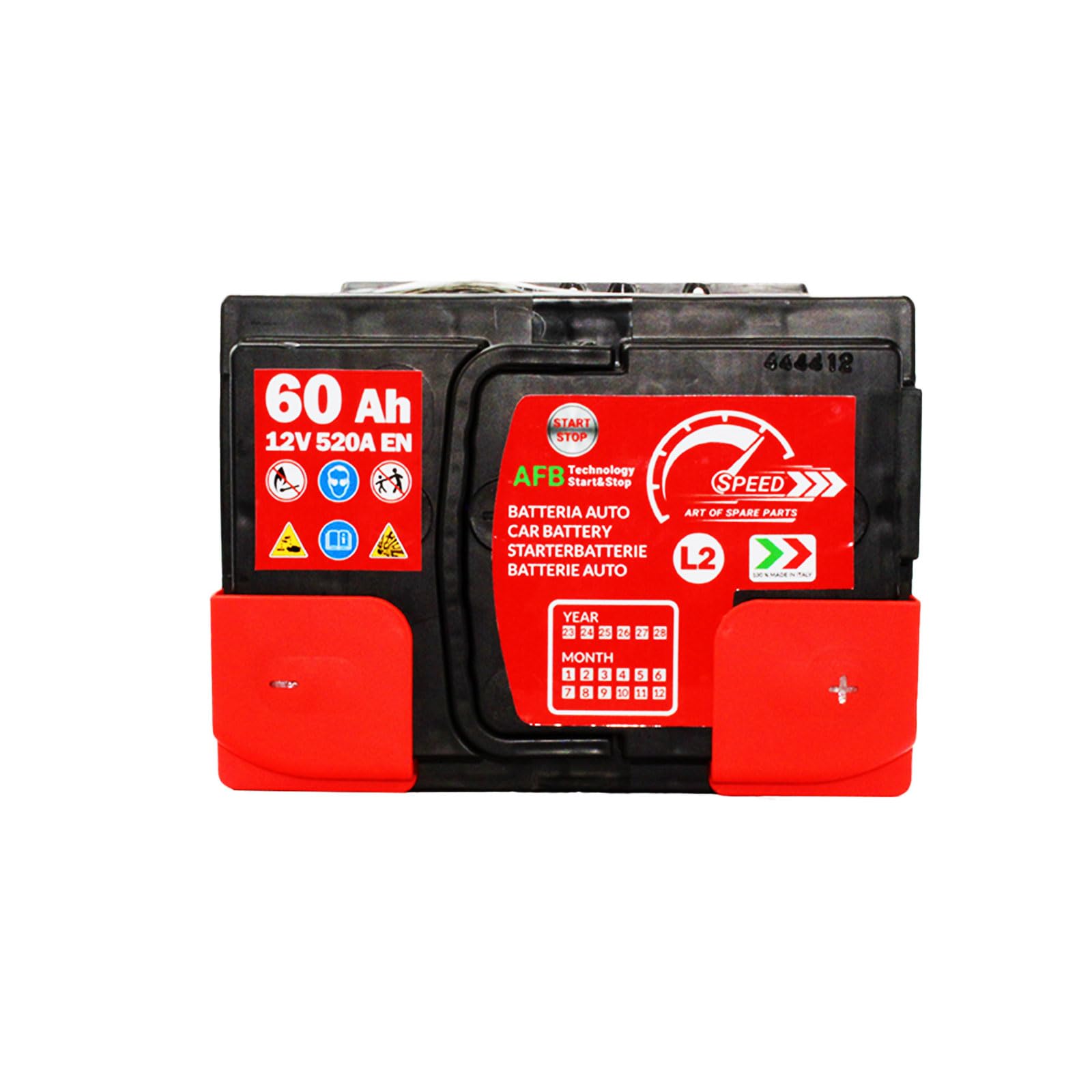 Batterie Auto Speed 60Ah AFB Start&Stop 520A 12V EFB Puissance Maximale
