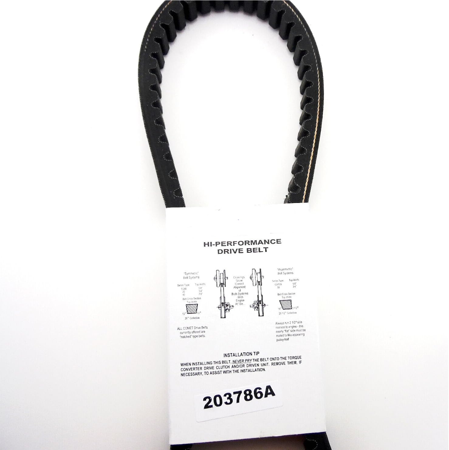 203786A 40 Series Go Kart - Correa convertidora de par para Comet 203786A