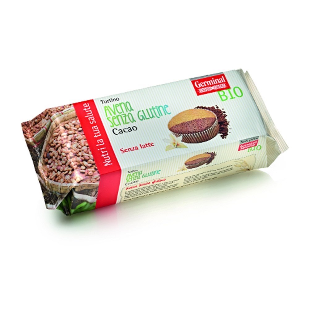 Germinal Tortini di Avena (4*45g) 180g BIO senza glutine