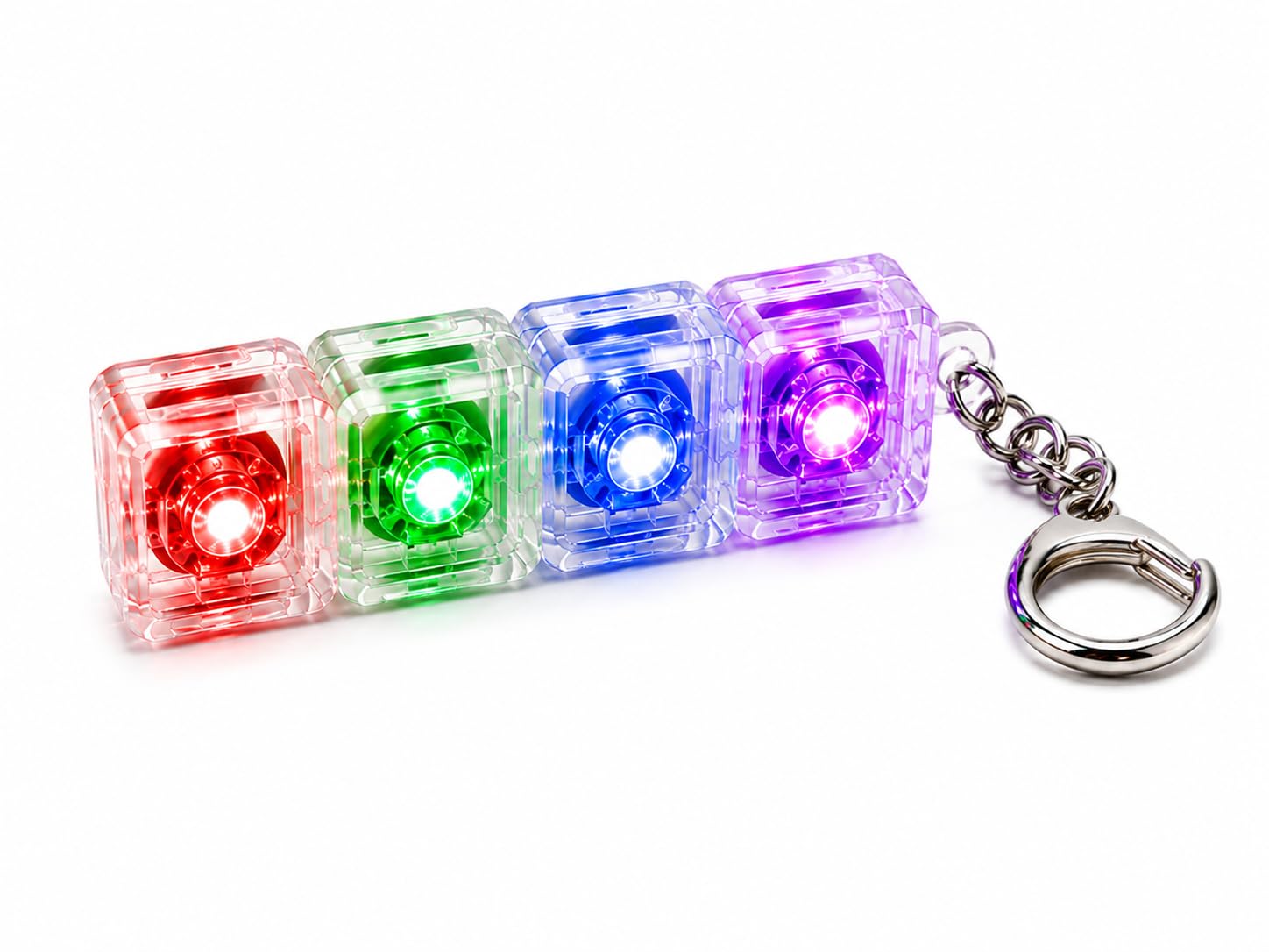 Multi Colour LED Keychain Light with 7 Light Modes | One Touch On/Off, Portable Design-image-23