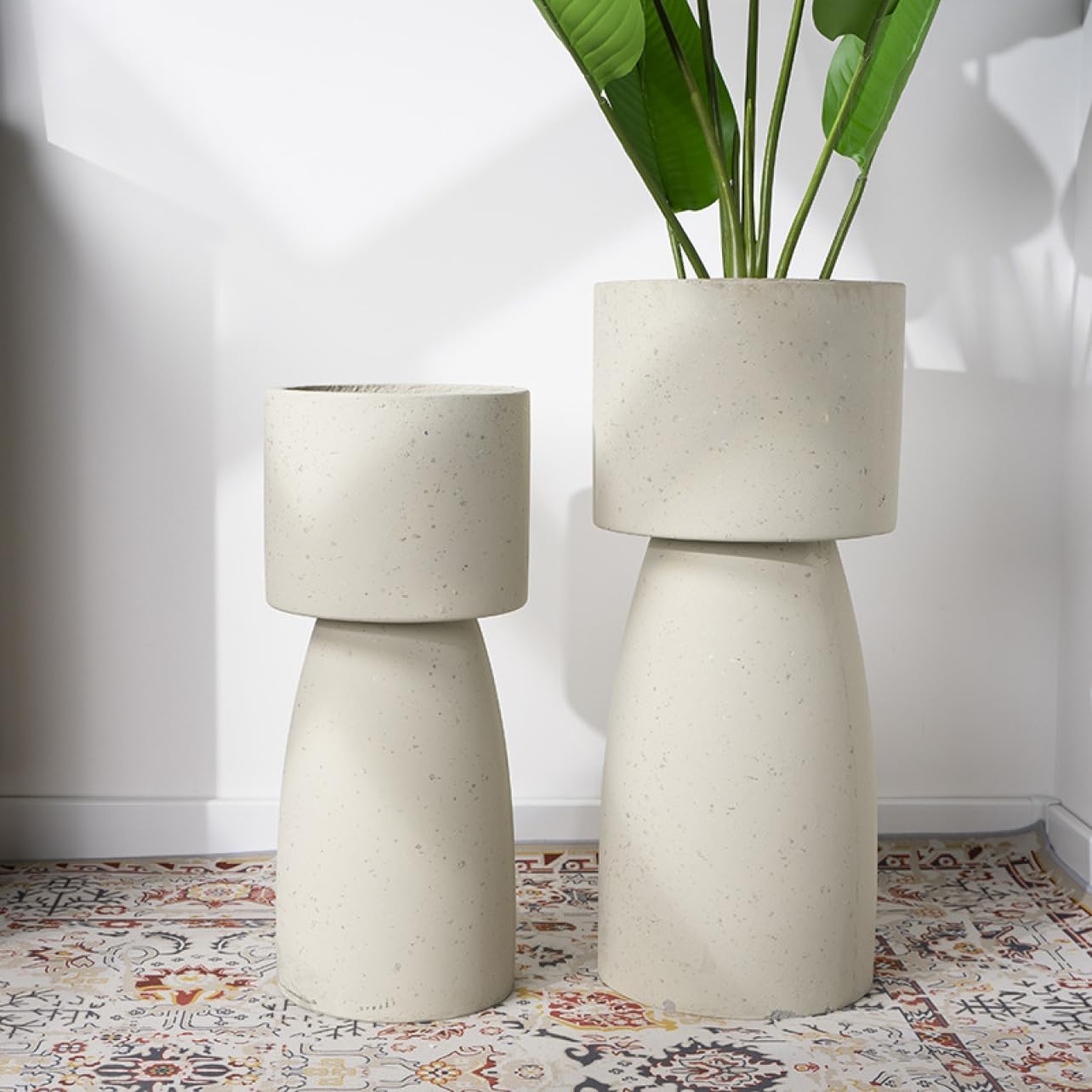 熊本栄司　陶器鉢　鉢底皿付き　作家鉢　グラキリス　アガベ　パキプス 熊本栄司 陶器鉢 鉢底皿付き 作家鉢 グラキリス アガベ パキプス