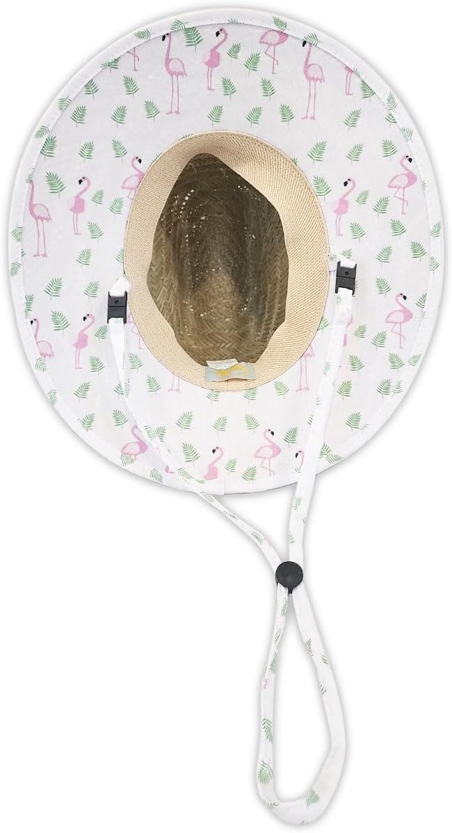 Kids Sun Hat (2-5 Years) – SPF 50+ Straw Hat with Removable Chin Strap, Adjustable Fit, Water-Resistant & Lightweight - Image 2