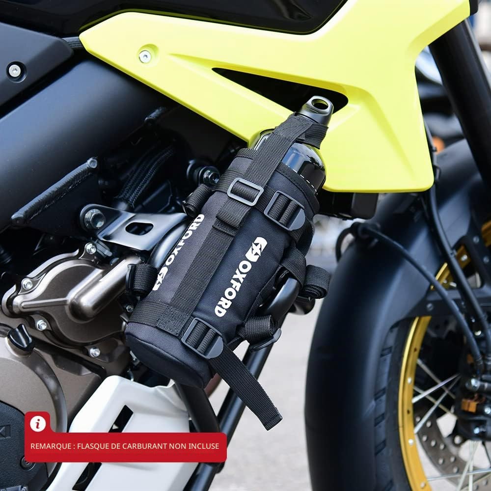 Porte-Bouteille pour Moto Noir