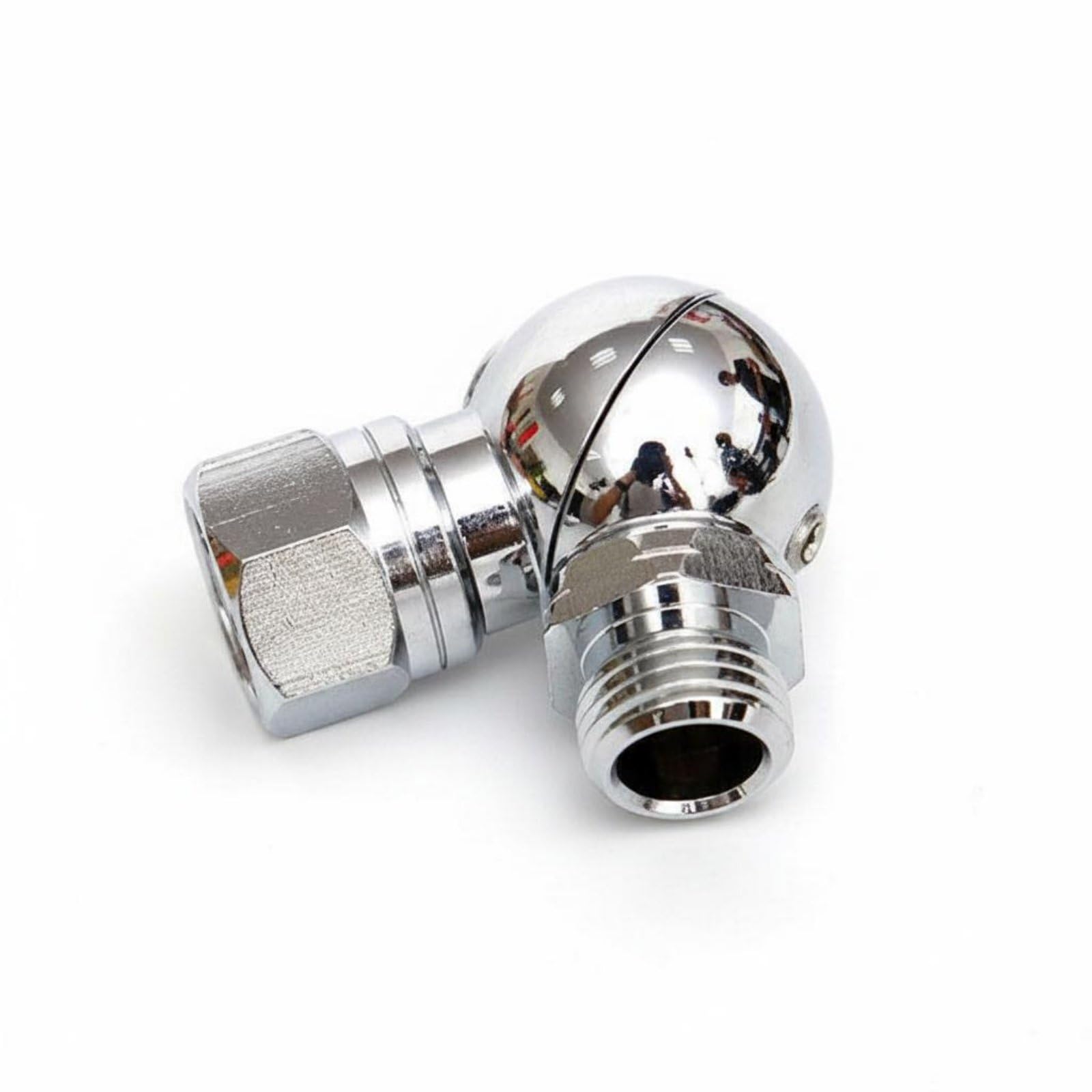 Ojiva® Angled Design Second Stage Regulator Angle Adapter Universal Compatibility Diving Regulator Elbow Adapter Compact Size Diving Hose Elbow Connector Lightweight for Underwater, 360 Degree-image-38