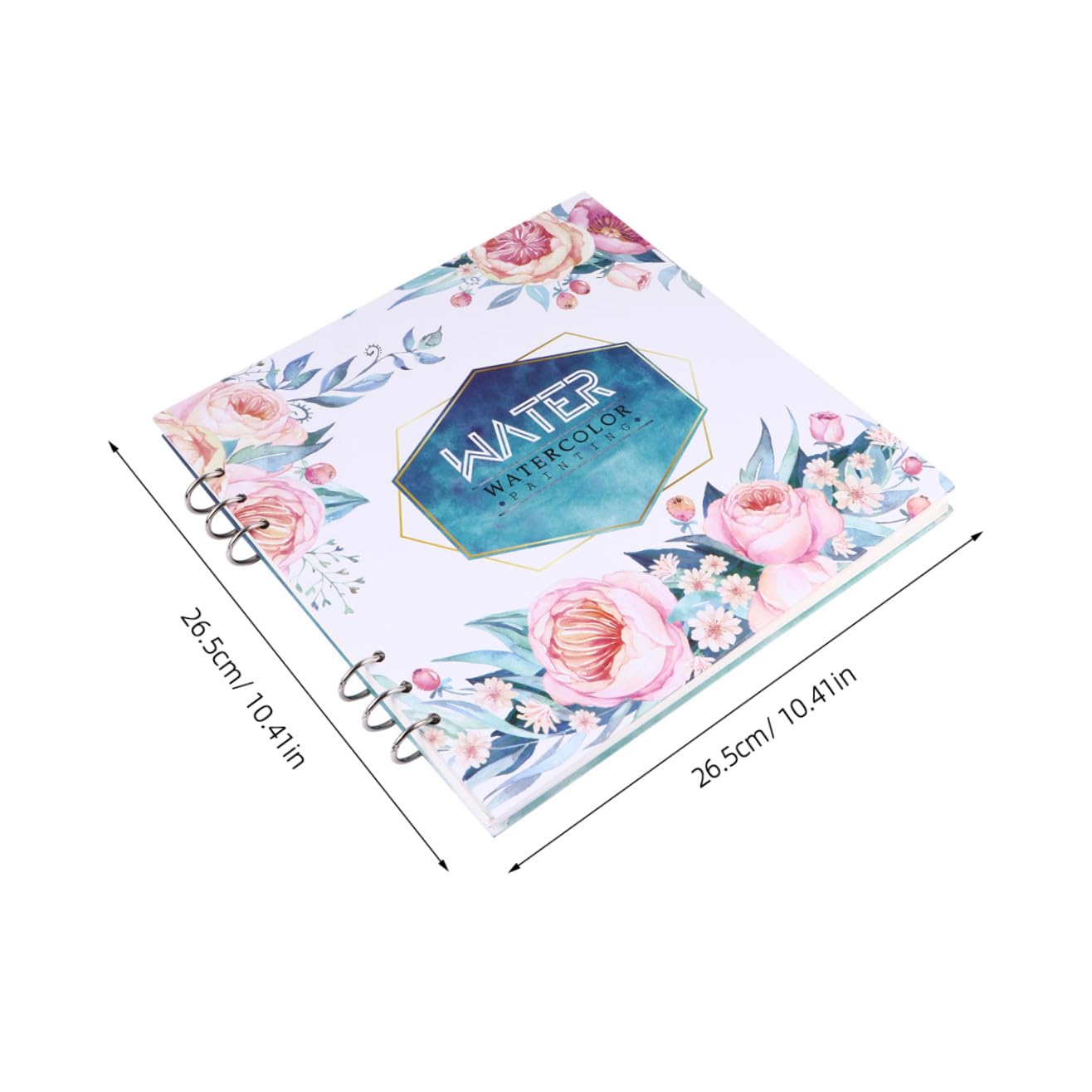 Operitacx Carnet de Croquis Aquarelle Épais 300g, 1 Pièce, Format Carré