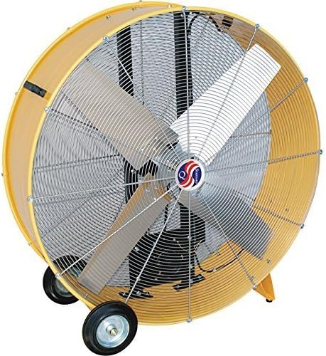 Standard Industrial Belt-Drive Drum Fan