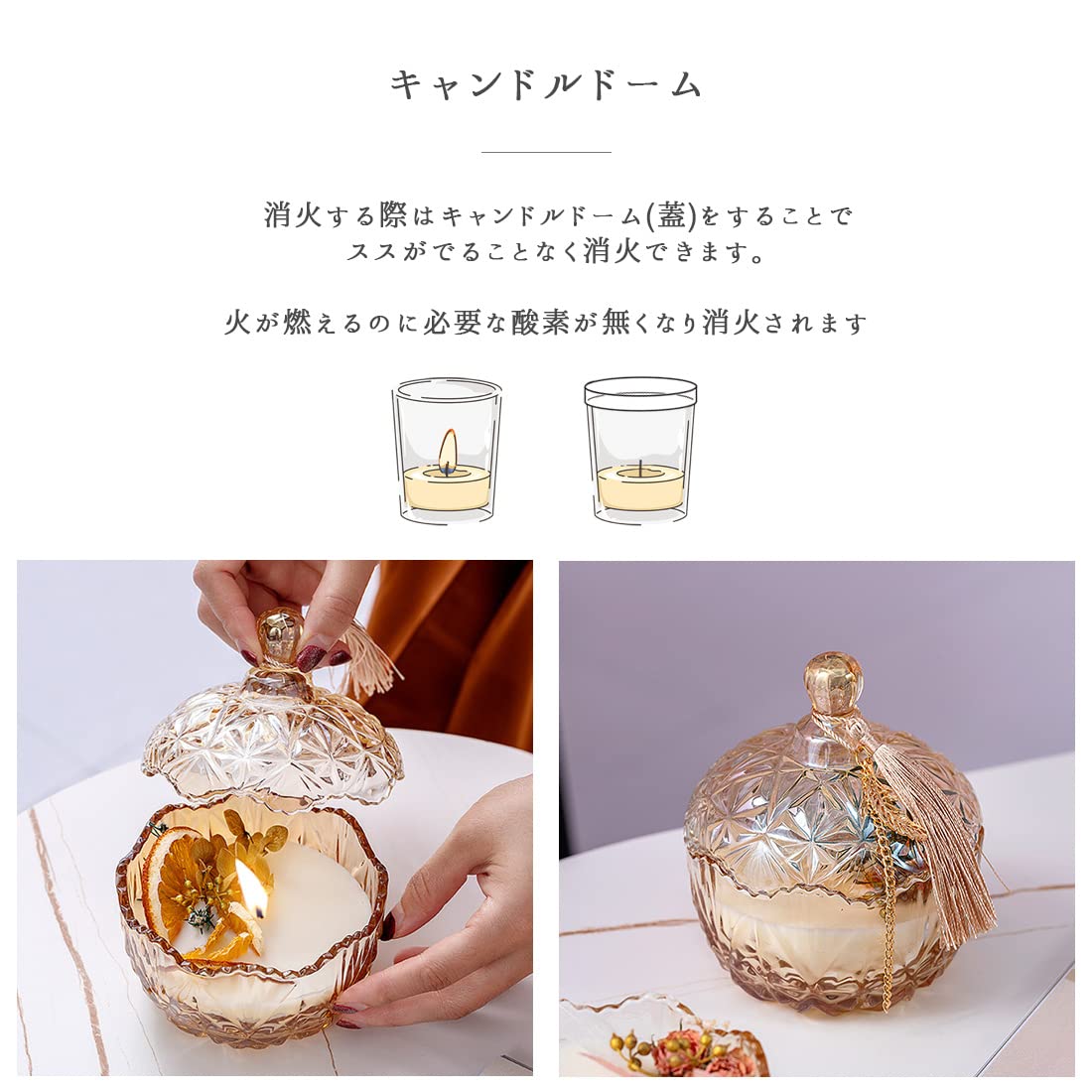 Amazon.co.jp: ボタニカル アロマキャンドル ギフト アジアンテイスト