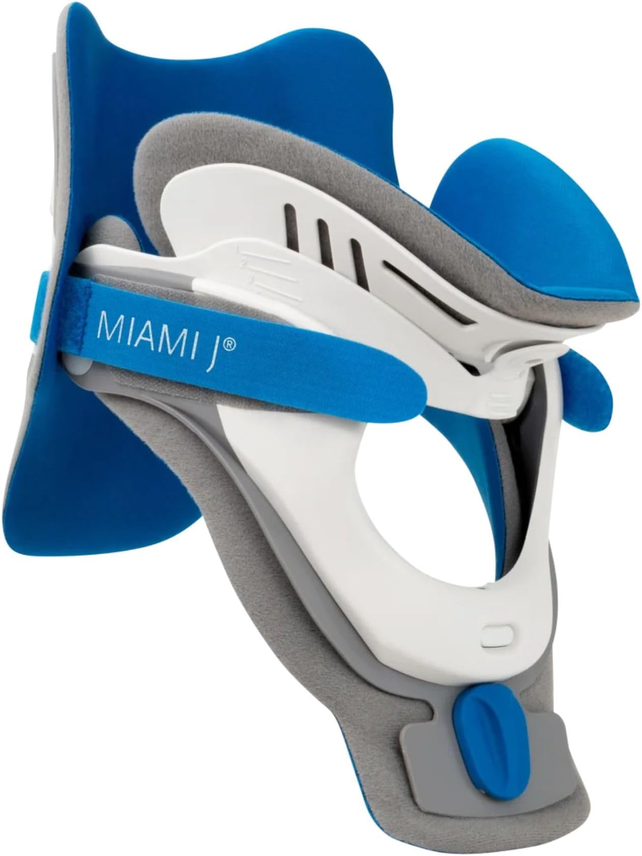 Miami J Select Cervical Collar - Neck Brace for Restricting Cervical Motion-Nerve & Post-Surgery Relief, Neck Pain Relief, Decompression & Support - Universal Rigid Posture Corrector