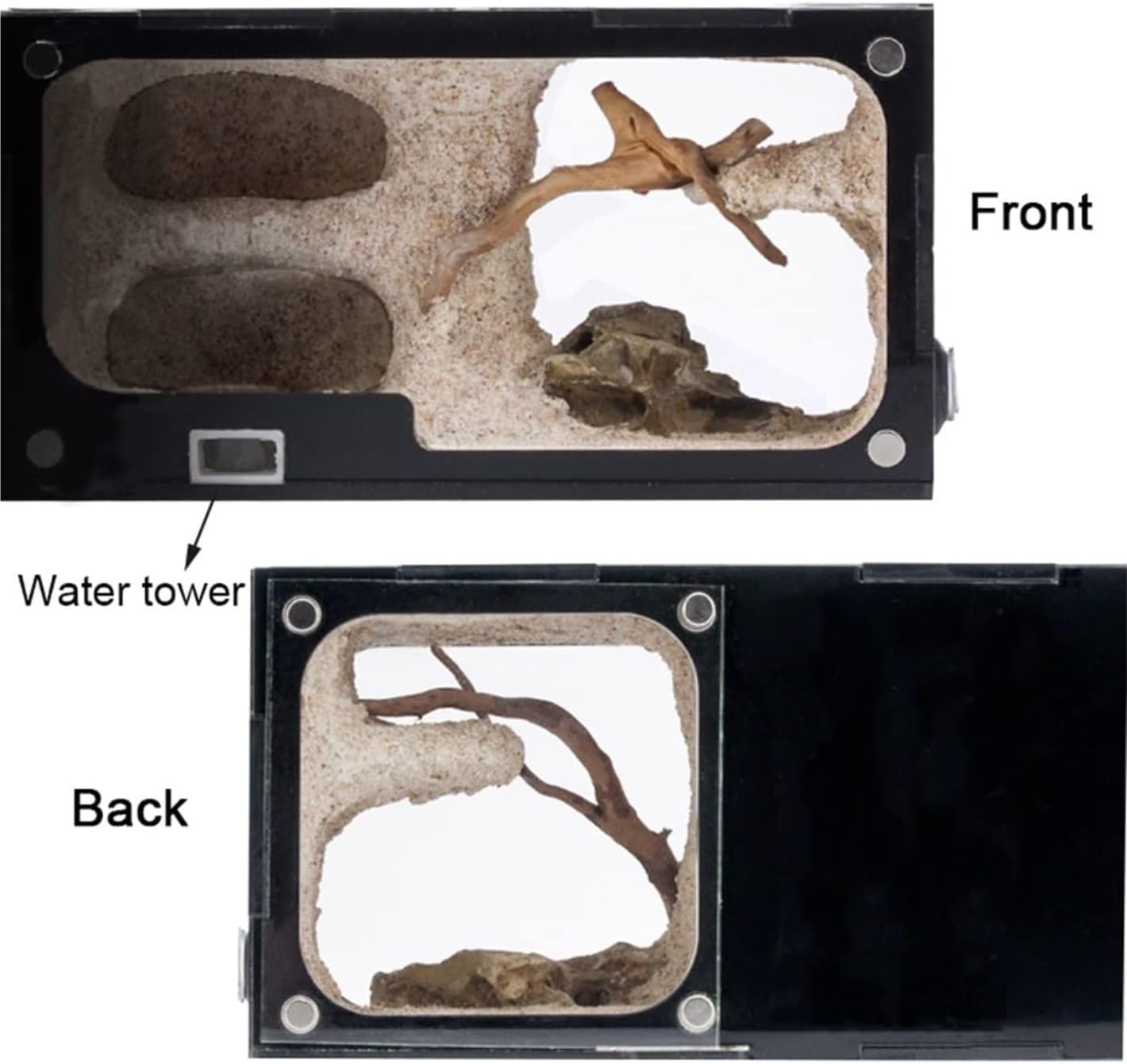 Ant Farm Espansione Formica Nido Idratare Formicarium Box Laboratorio Educativo Acrilico Insetto Villa Formiche Casa Castello