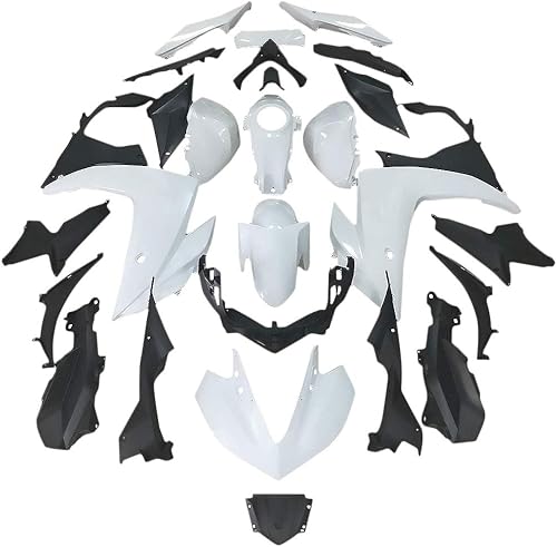 Shikha - Kit de carenado para motocicleta Yamaha YZF R3 2014 15 16 17 2018, YZF R25 2015 2016 2017 (28 piezas)