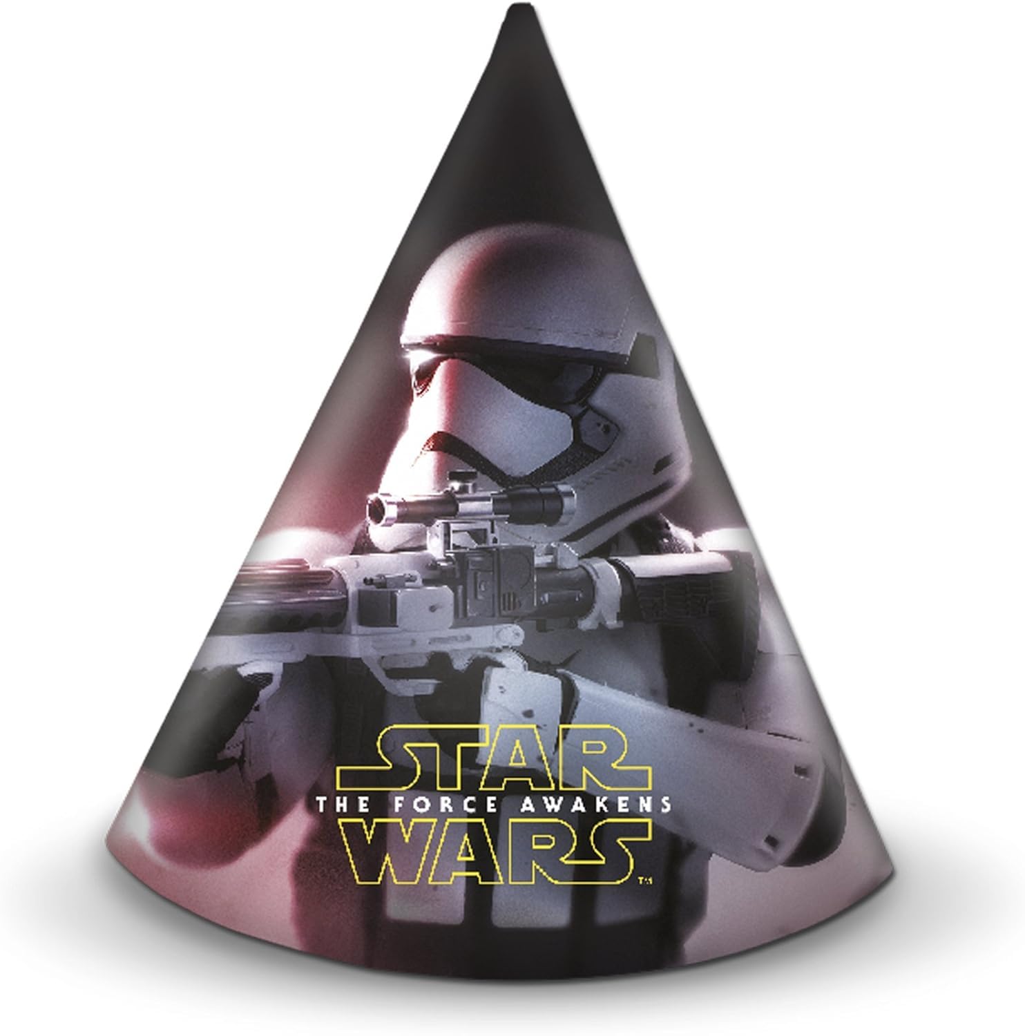 Star Wars Party Hats The Force Awakens Birthday Cone Hats, Pack of 6
