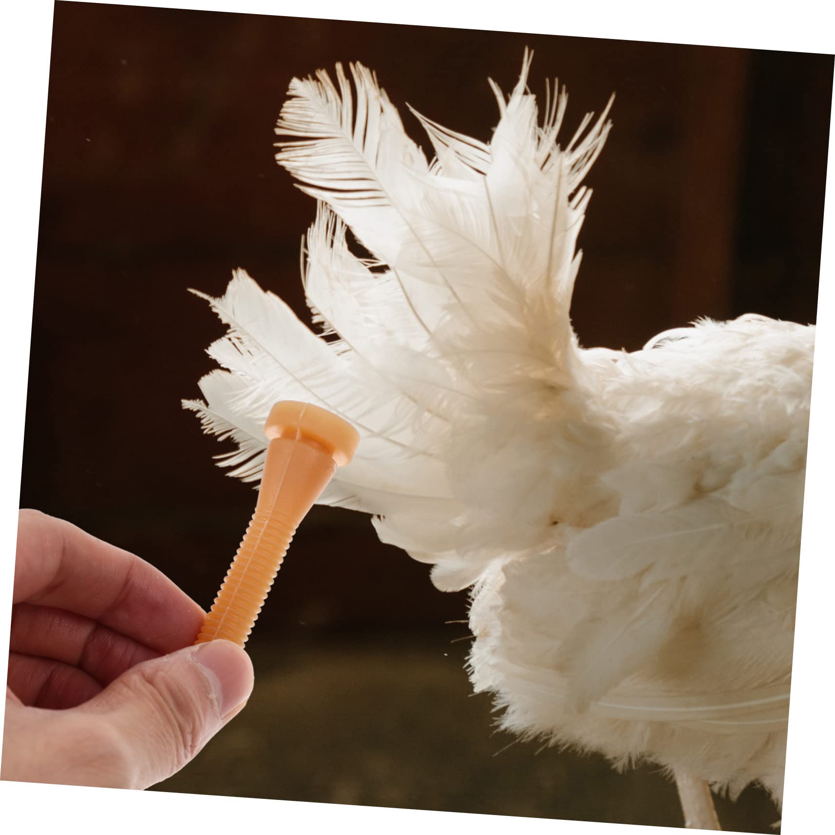 OFFSCH 10pcs Poultry Plucker Fingers Chicken Goose Hair Plucking Tool Turkey Plucking Fingers Replacement Parts for Plucker