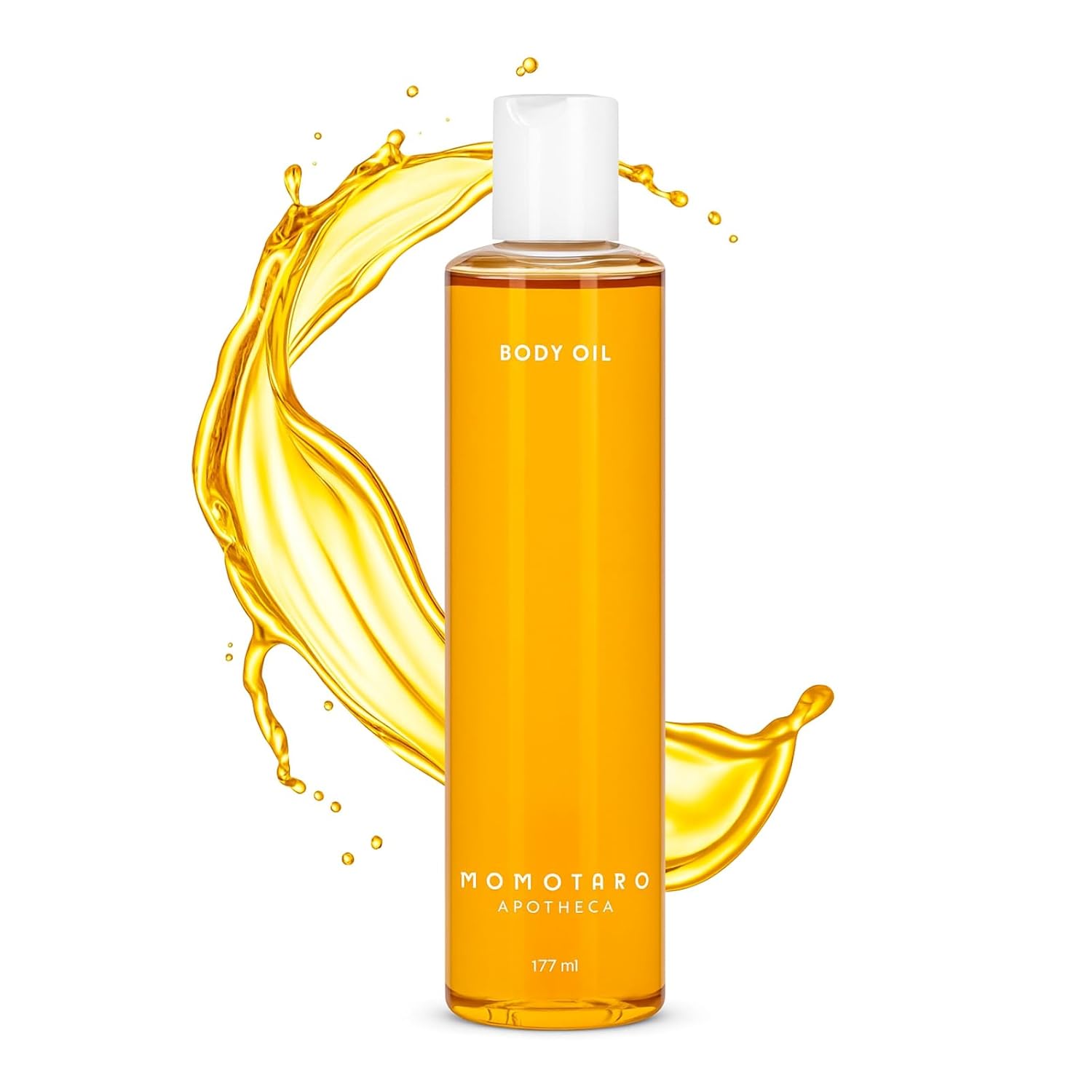 MOMOTARO APOTHECA Nourishing Versatile Body Oil for Every Body, Everywhere, Everyday with Jojoba, Argan, and Sweet Almond Oils - 177 ml | 6 fl oz