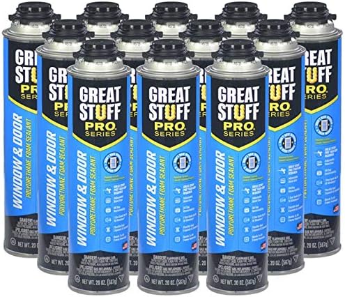 Great Stuff Pro Window & Door 20 oz Spray Foam Insulation Sealant