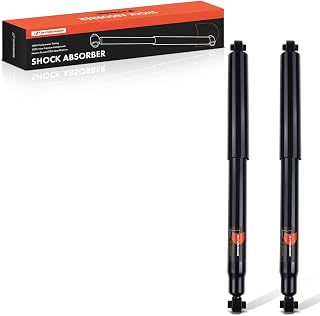 A-Premium Rear Shock Absorbers, Set of 2 - Compatible with Dodge