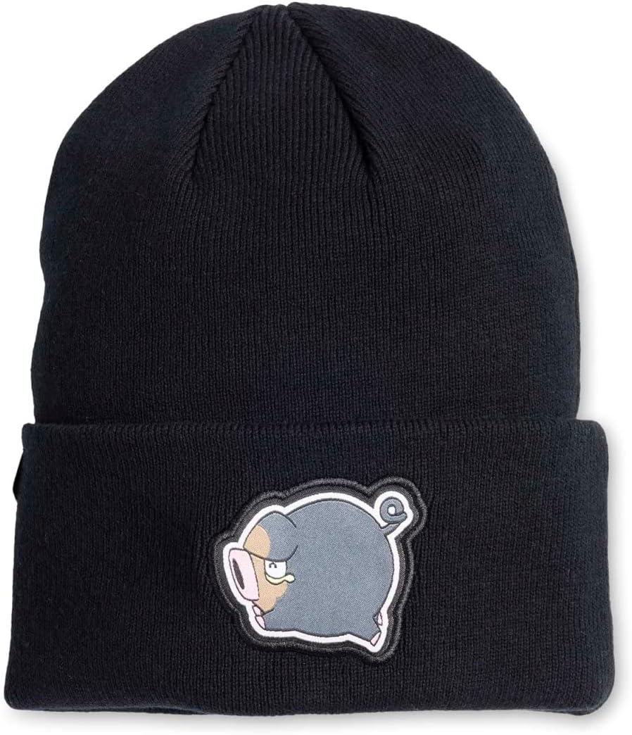 Gorro Negro Pokemon Center Lechonk Talla Única Adulto miniatura 1
