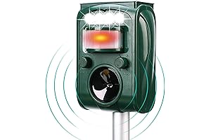 Yard Sentinel Ultrasonic Repeller: Deter Unwanted Guests with Ultrasonic Technology