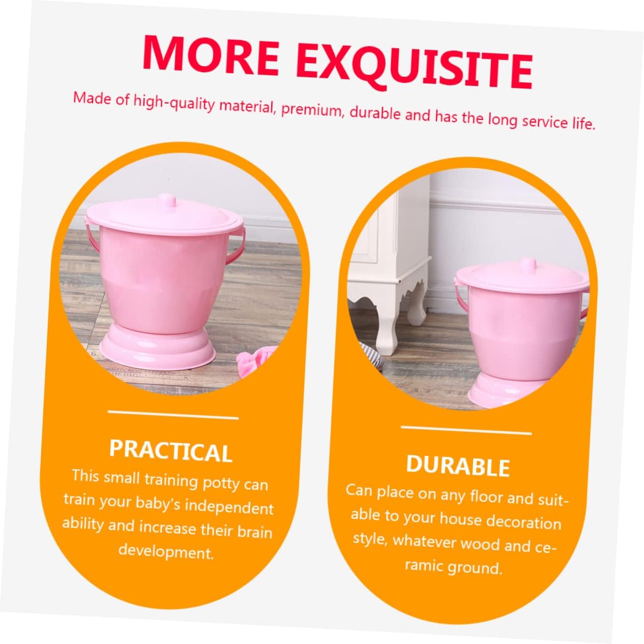 Unisex Portable Urinal Bottle with Handle for Boy Girl Ergonomic Design for Easy Use for Travel Camping and Potty Training Lightweight and Compact Go Convenience