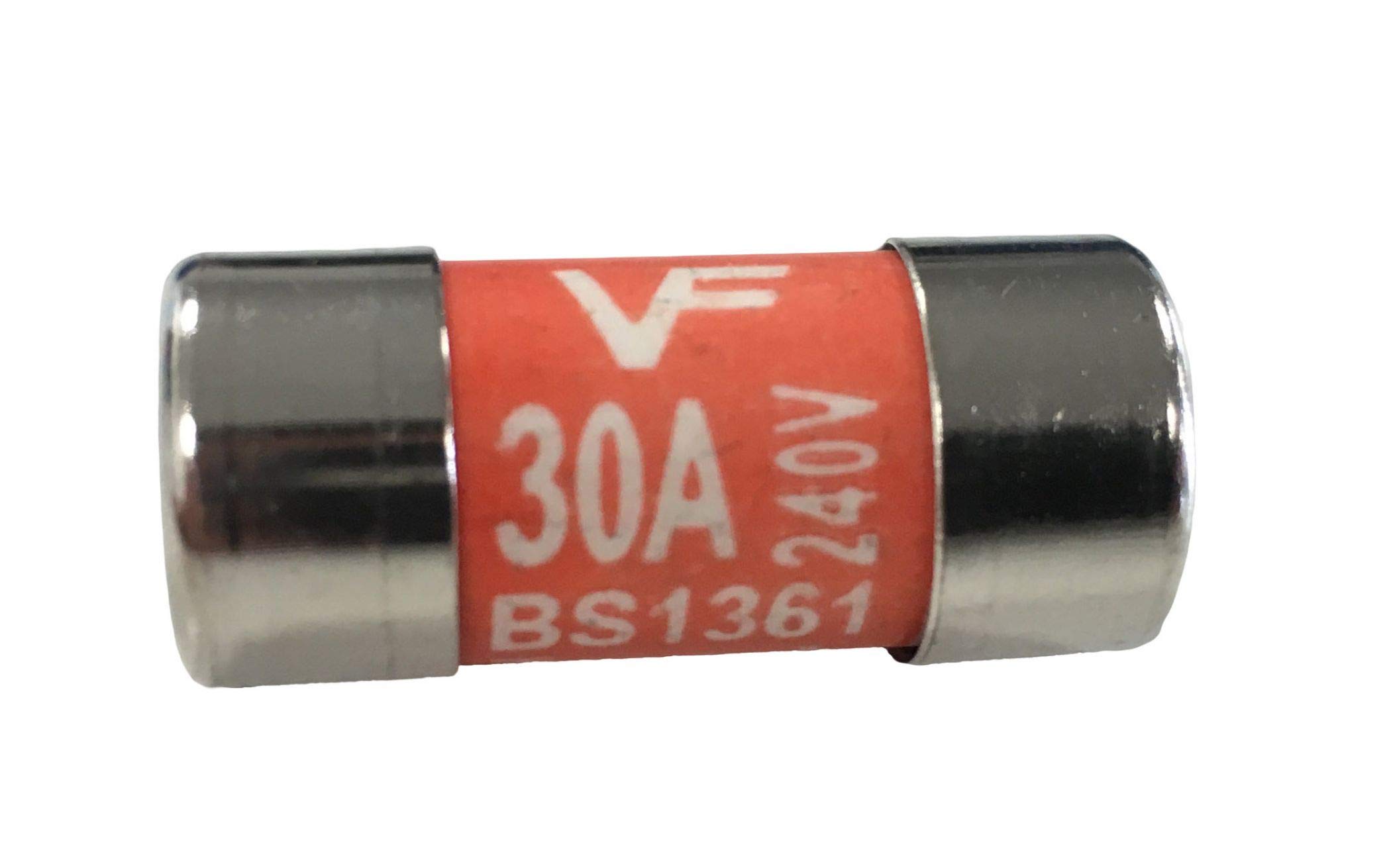 Lyvia Electrical CF30 30A Consumer Unit Cartridge Fuse, BS1361