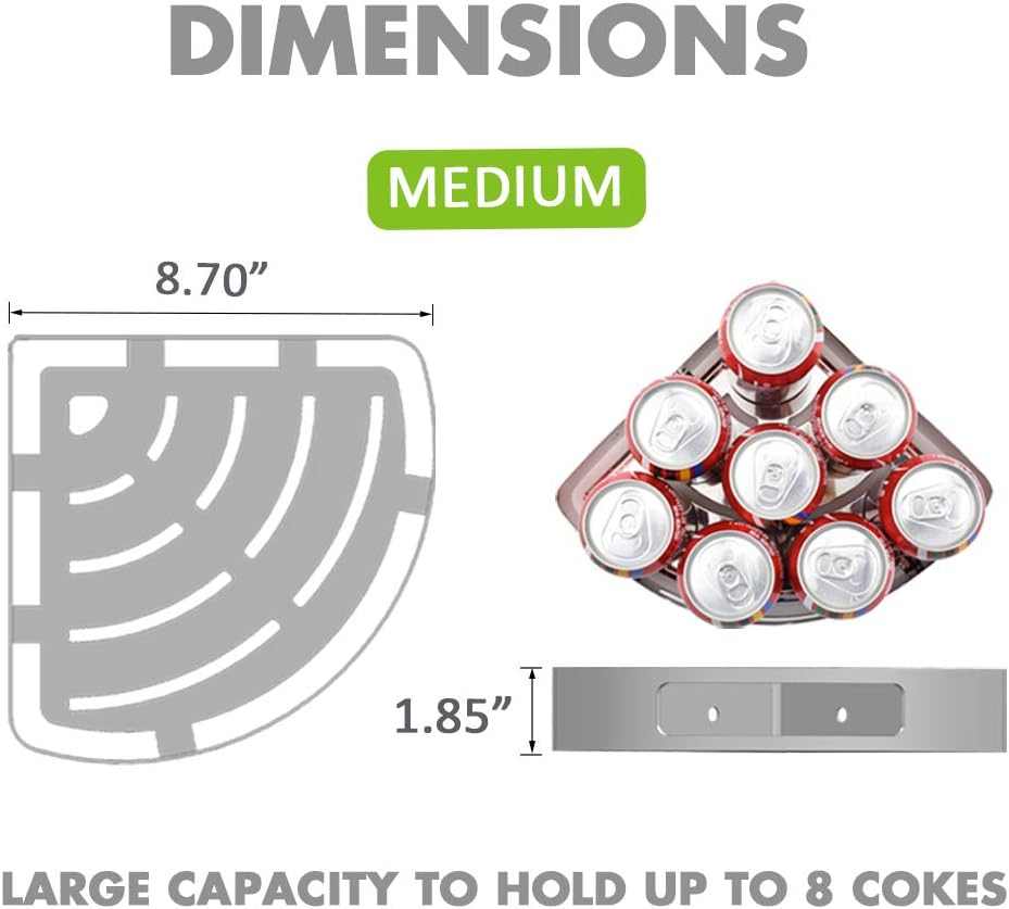 WALL QMER Corner Shower Shelf, Silver, 2 Count, Stainless Steel, Heavy Duty, 20lbs Max Bearing Weight, Easy Installation with Nano-tech Glue, No Drilling, No Damage to Walls for Bathroom, 27-44