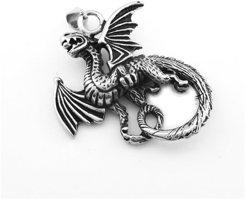 Huhuniu Game of Thrones Ice and Fire Dragon Necklace