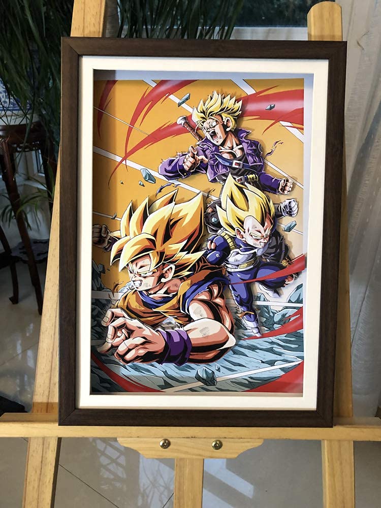 Amazon.co.jp: ArtFun ドラゴンボール オリジナル手作り立画 グッズ  