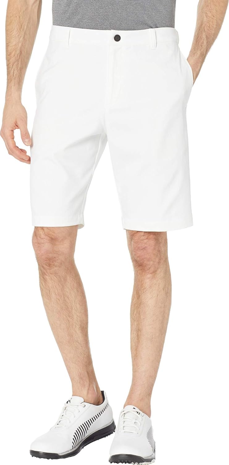 PUMA Mens Dealer 10 Inch Golf Shorts Casual Bottoms Casual Breathable - Blue