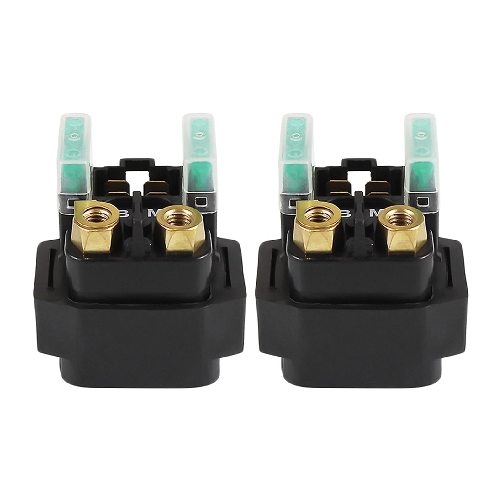 Motorcycle Starter Relay Solenoid, for YAMAHA, YZFR1 YZF R1 YZFR6 R6 YFZ450 YFZ 450 YFM450 Grizzly 660 XV1600 1700 XV1900 Car Interior Relay Switch(2 pcs)