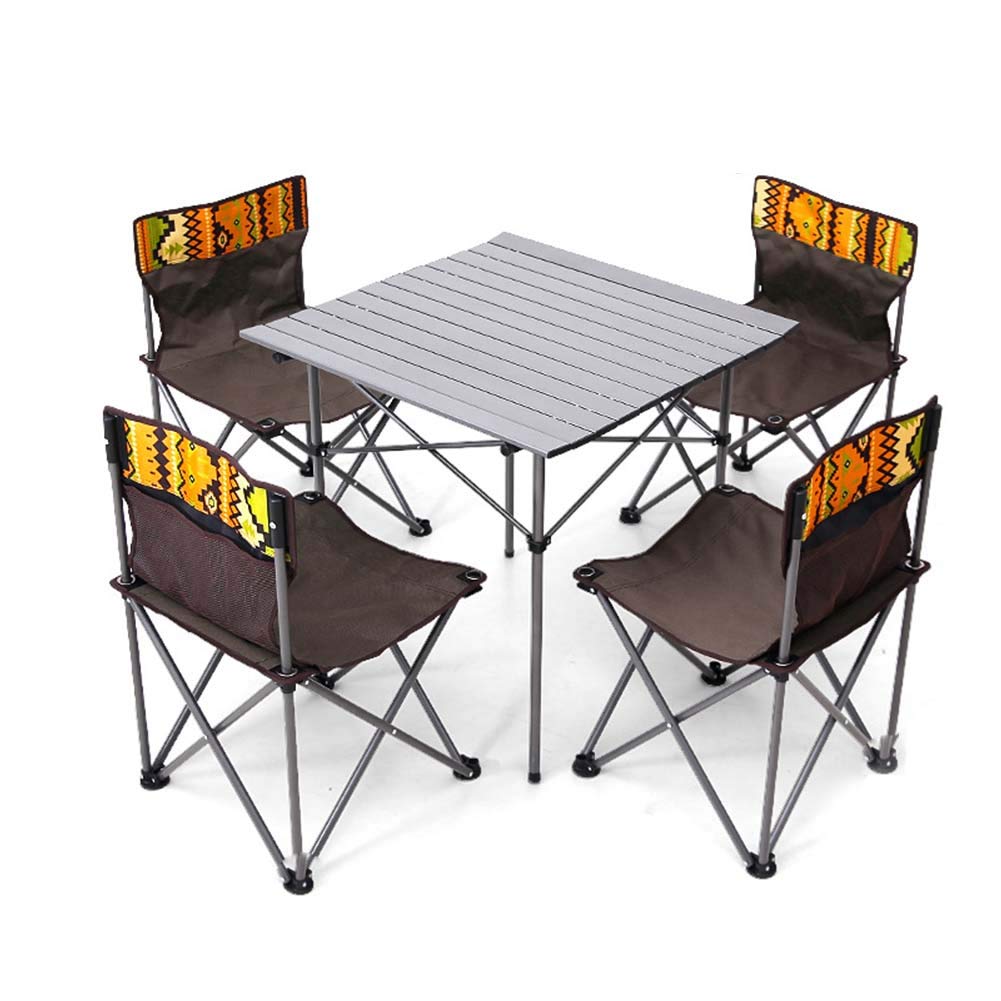 Chaise de table de pique-nique portable pliable avec sac de transport