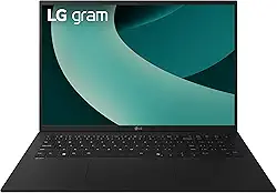 LG Notebook leve gram de 17 polegadas, edição Intel Evo com processador Intel Core Ultra7 255H, Copilot+ Windows 11 Home, 16 GB de RAM, SSD de 2 TB - Obsidian Black