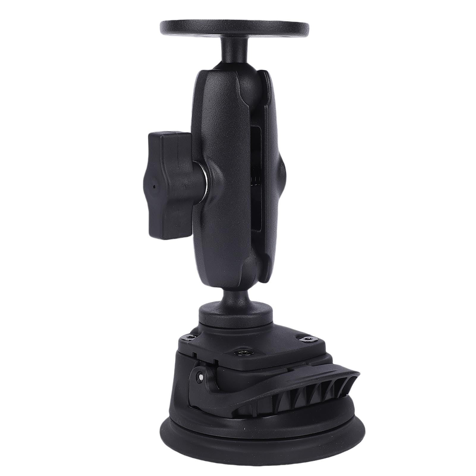 Soporte de Ventosa de Montaje de Doble Bola con Potente Vacío para Parabrisas de Coche, Soporte de Tableta de ángulo Ajustable, Diseño de Goma Industrial