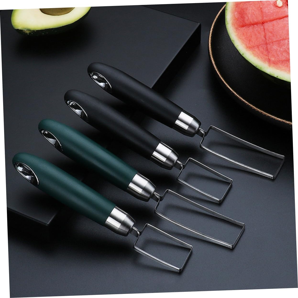 Cabilock Stainless Steel Fruit Cutter 304 with ABS Handle for Watermelon