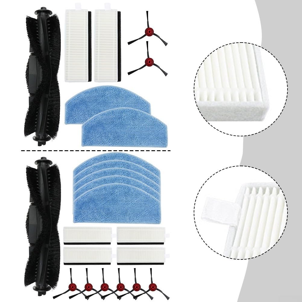Ersatzteile Für Laresar Mars01 Saugroboter – Hauptbürste, Seitenbürsten & Filter Set