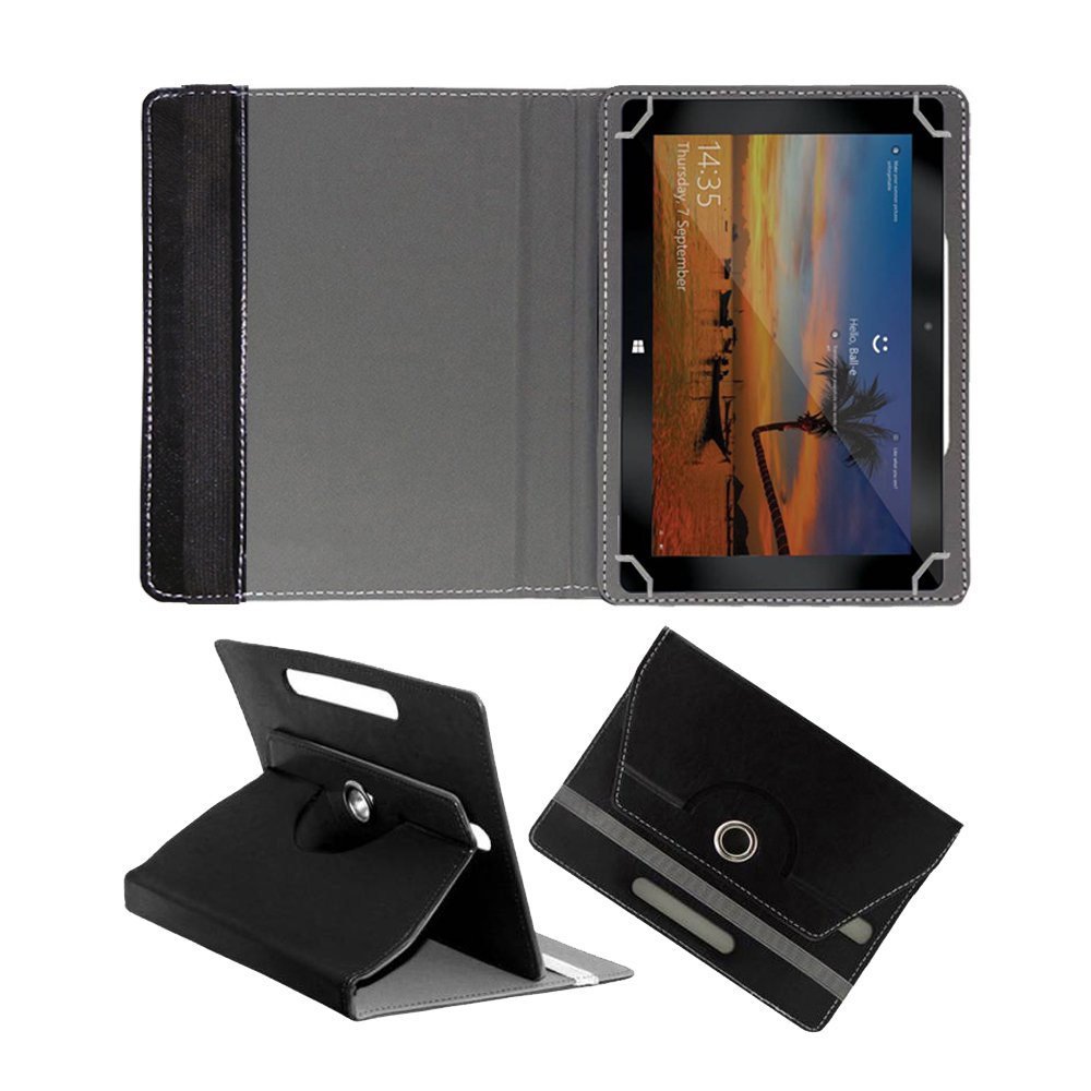Fastway Rotating Leather Flip Case for iBall Slide PenBook 32 GB 10.1 inch with Wi-Fi Only Tablet Cover Stand (Black) (B07DW57JVF) Amazon Price History, Amazon Price Tracker