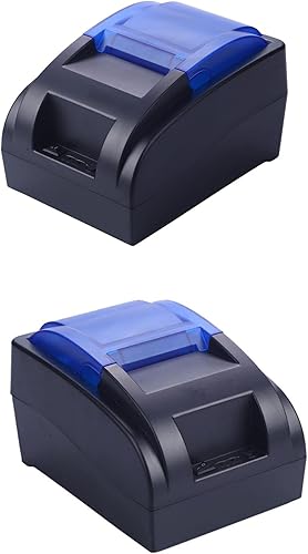 Miniatura 1 de DT40P Impresora térmica directa de recibos de flash de 2.283 in de ancho de papel, cortador manual, velocidad de impresión de 2.756 in/s, puerto