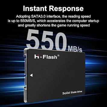 480GB SATA SSD, 2.5'' SSD SATA III 6 Gb/s Internal Solid State Drive Up to 550 MB/s 3D TLC Cache for Laptop and PC Desktop Performance Boost (480GBx10, 2.5 inch)