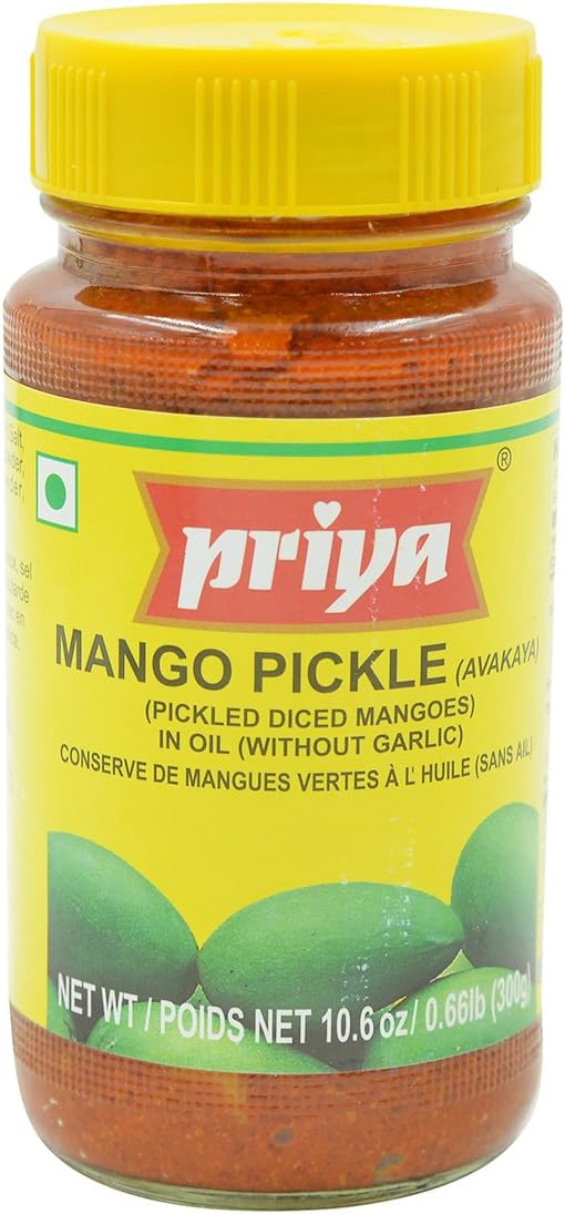 Priya Mango Pickle (Avakaya) - 10.6oz
