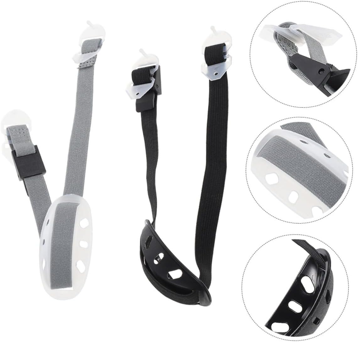2pcs Professional Safety Helmet Chinstrap Protection Chin Strap Adjustable Chain Belt for Football Helmet
