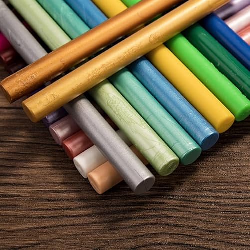 Miniatura 8 de 30 barras de sellado de cera de bronce, pistola de pegamento de oro antiguo para sello de cera, invitaciones de boda, sellado de letras de sobre