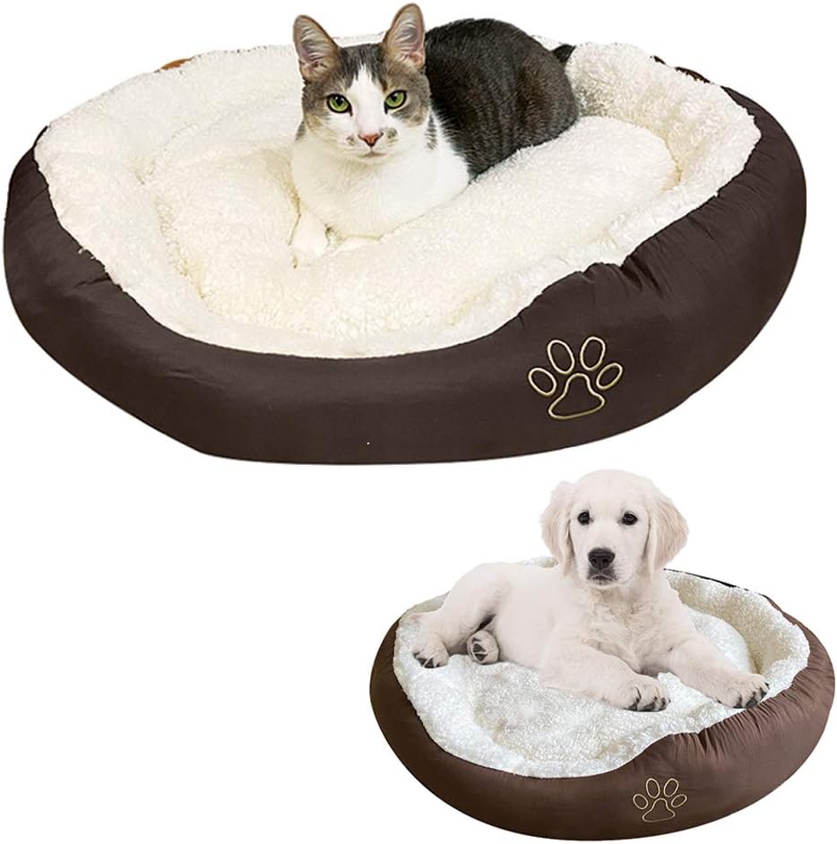 Evelots Cat/Dog/Pet Bed-24 Inch-Ultra Soft/Comfy-Water Resistant-Indoor/Outdoor